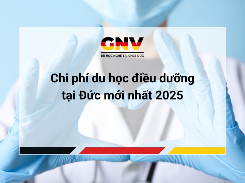 Chi phí du học điều dưỡng tại Đức mới nhất 2025