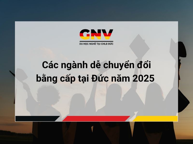 Các ngành dễ chuyển đổi bằng cấp tại Đức 2025