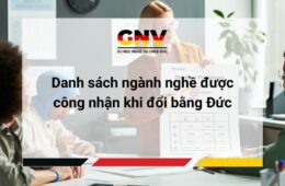 Danh sách ngành nghề được công nhận khi đổi bằng Đức