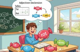 Bí Mật Của Tính Từ Tiếng Đức: Học Chia Đuôi “Dễ Như Ăn Kẹo” (Đừng Lo, Không Khó Như Bạn Nghĩ!)